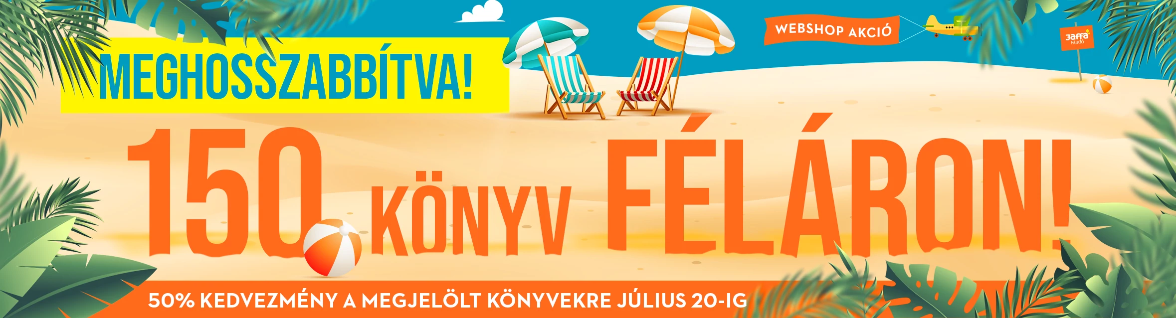 150 könyv féláron