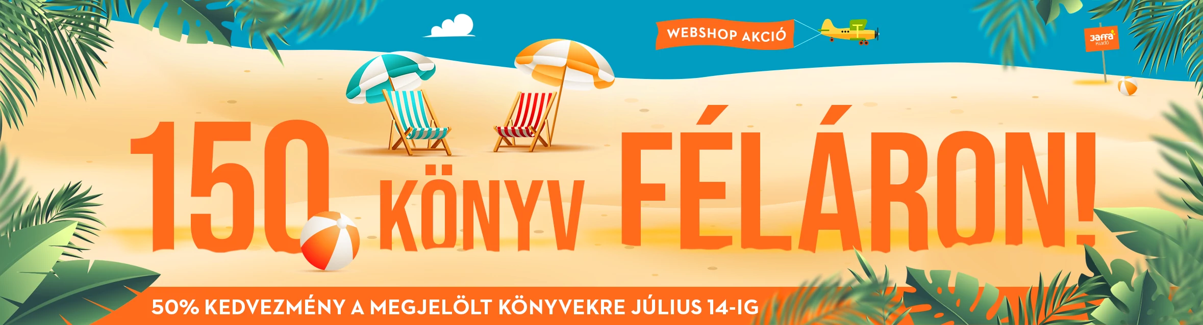 150 könyv féláron